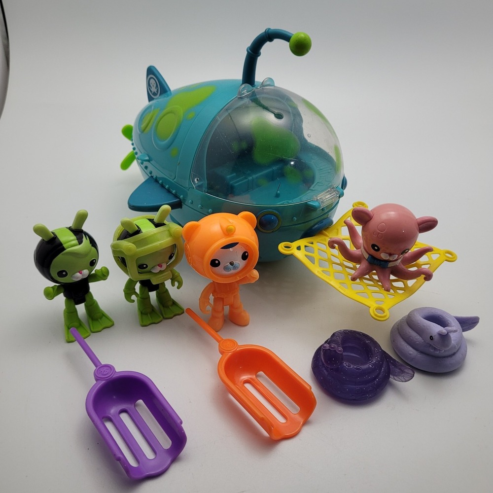 Octonauts Rare Sea Slimed Gup A Set